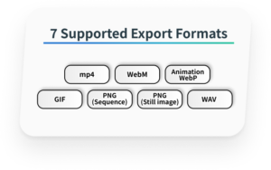 7 Supported Export Formats