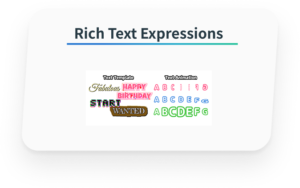 Rich Text Expressions